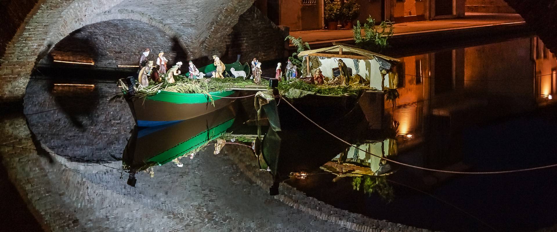 Presepe sotto il ponte di San Pietro photo by Vanni Lazzari